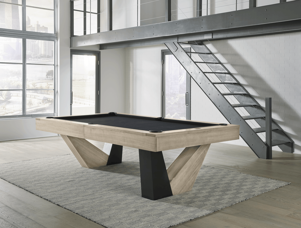 Annex Pool Table in Natural Ash