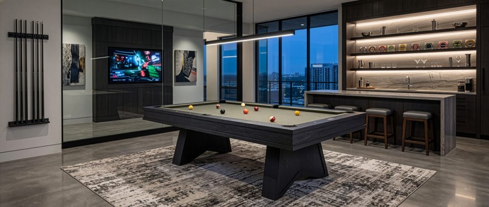 Ann Arbor Pool Table in Black Ash - photo 4