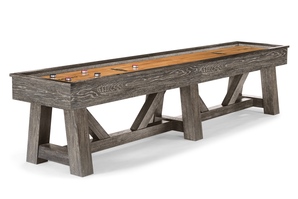 Botanic Shuffleboard Table in Dark Charcoal - photo 2