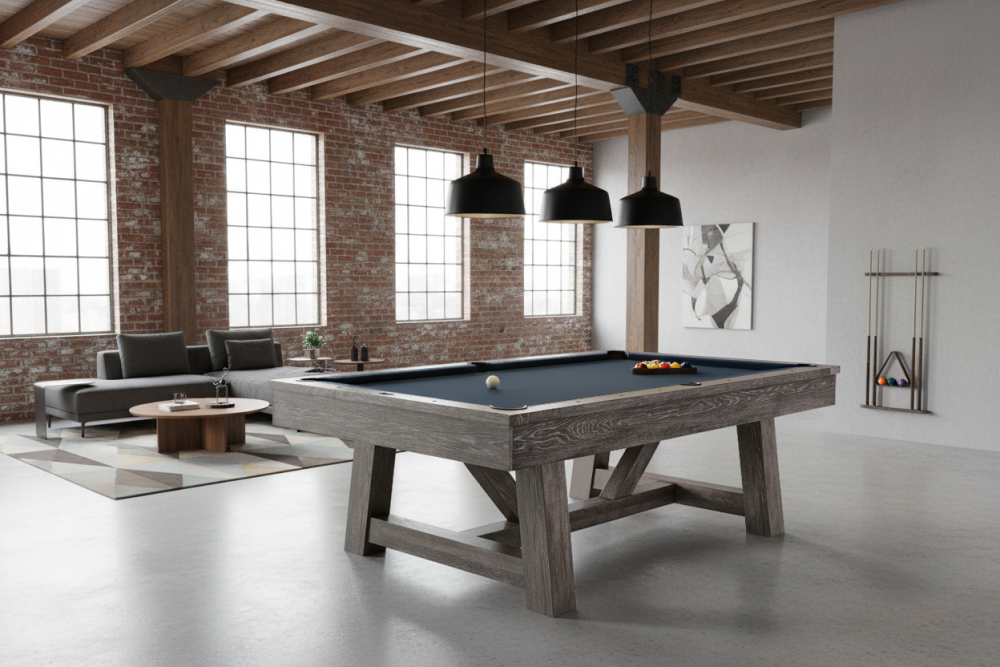 Botanic Pool Table in Dark Charcoal - photo 2