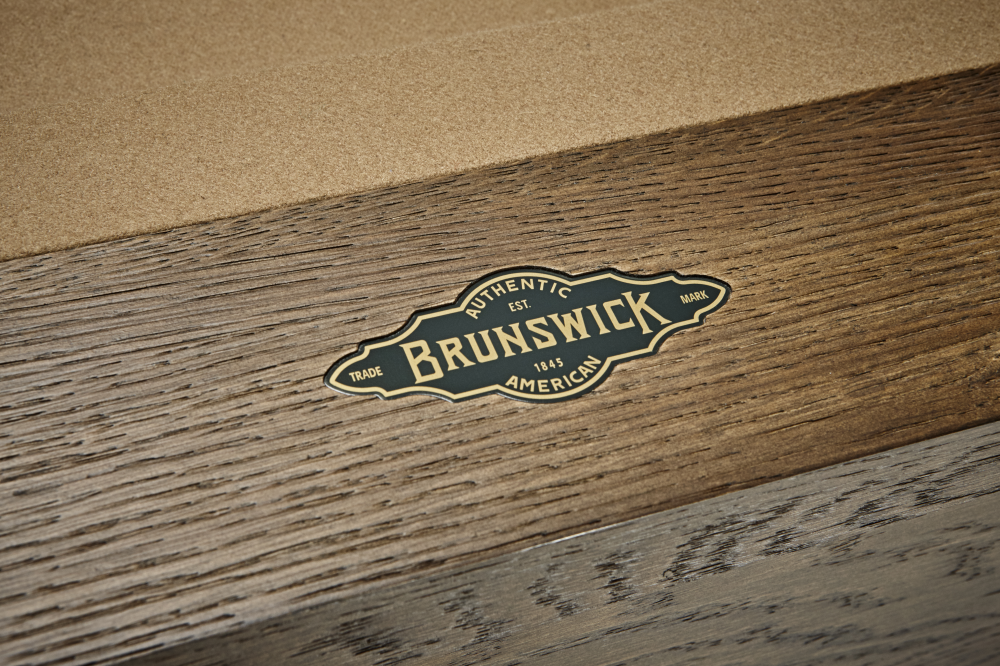Botanic Pool Table in Rustic Dark Brown - photo 3