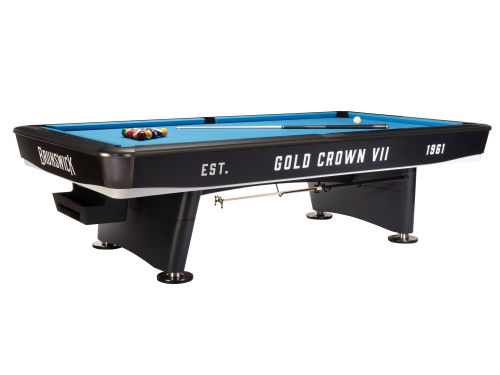 Gold Crown VII Pool Table in Tournament Black - photo 7