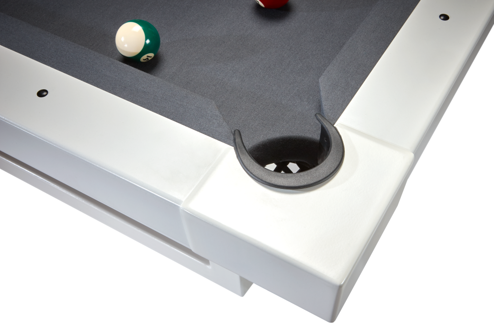 Lanai Outdoor Pool Table in Pearl White - photo 6
