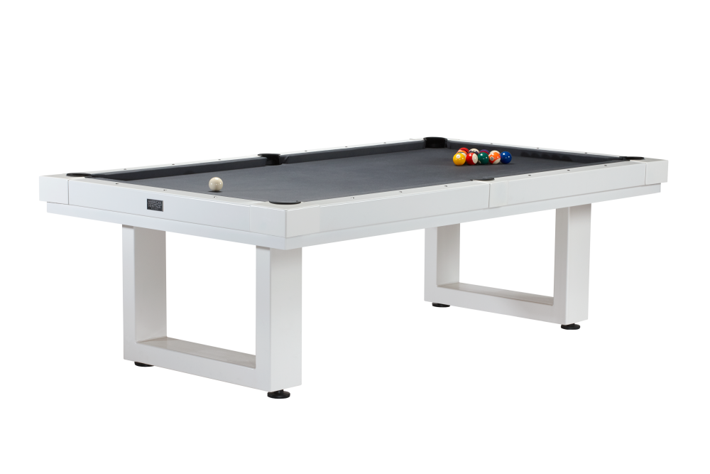 Lanai Outdoor Pool Table in Pearl White - photo 8