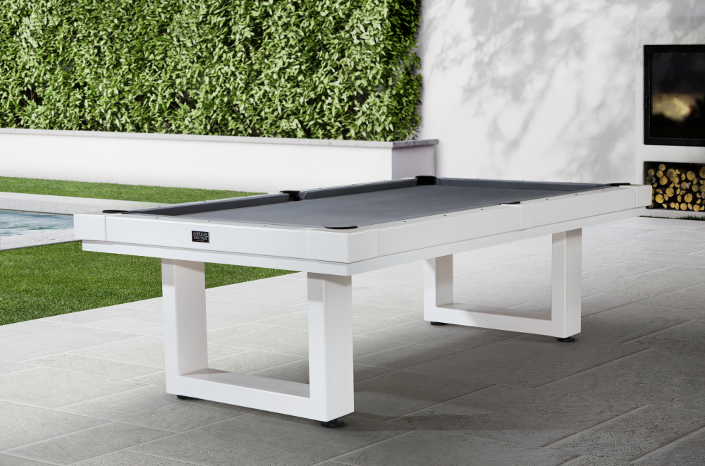 Lanai Outdoor Pool Table in Pearl White - photo 3