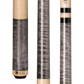 Lucasi Custom Grey Stained & Natural Birdseye Wrapless Cue - photo 1
