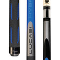 Lucasi Hybrid Genesis Blue & Metallic Silver Cue with Sport G5 Grip - photo 1