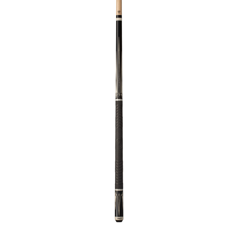 Pure X Black with Silver Crush Cue with MZ Grip - photo 2