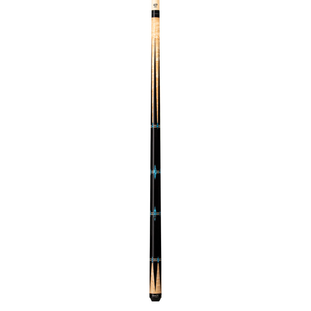 Pure X Natural Birdseye & Black with Blue Recon Wrapless Cue - photo 2