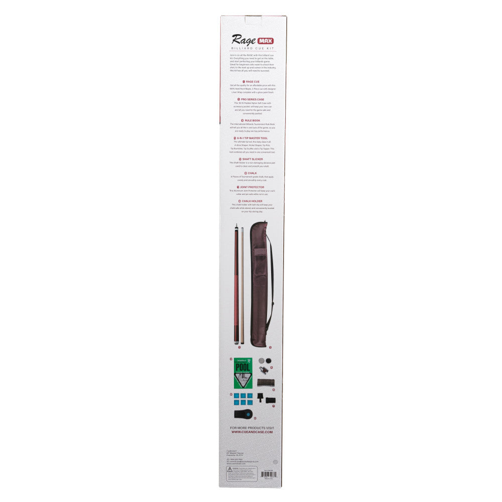 Rage Max Billiard Cue Kit - photo 14