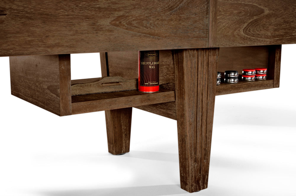 Andover II Shuffleboard Table in Rustic Dark Brown - photo 2