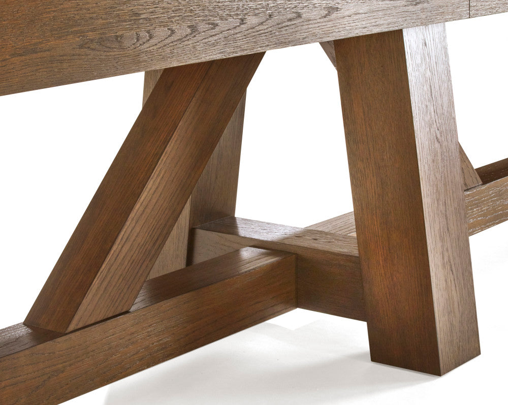 Botanic Shuffleboard Table in Rustic Dark Brown - photo 7