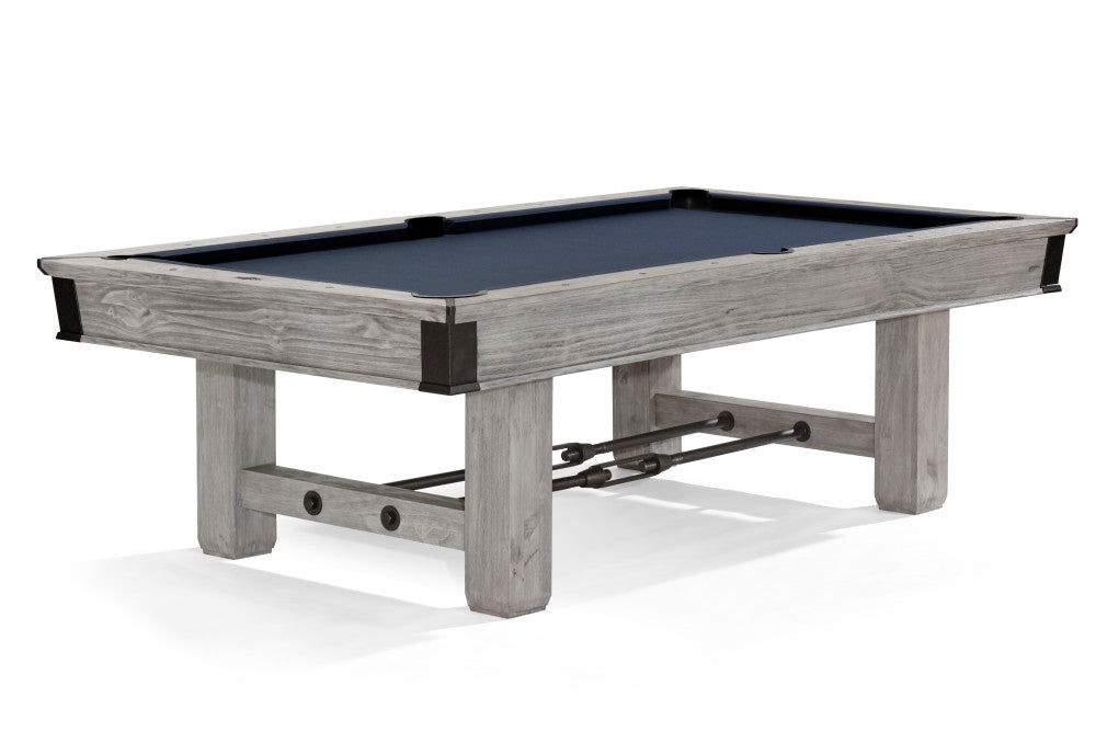 Canton Pool Table in Rustic Grey - photo 1