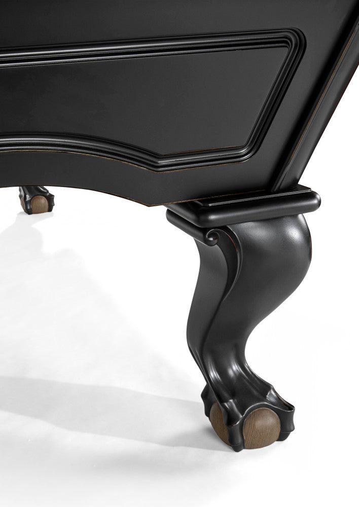 Glenwood Talon Ball and Claw Leg Pool Table in Matte Black with Coffee - photo 6