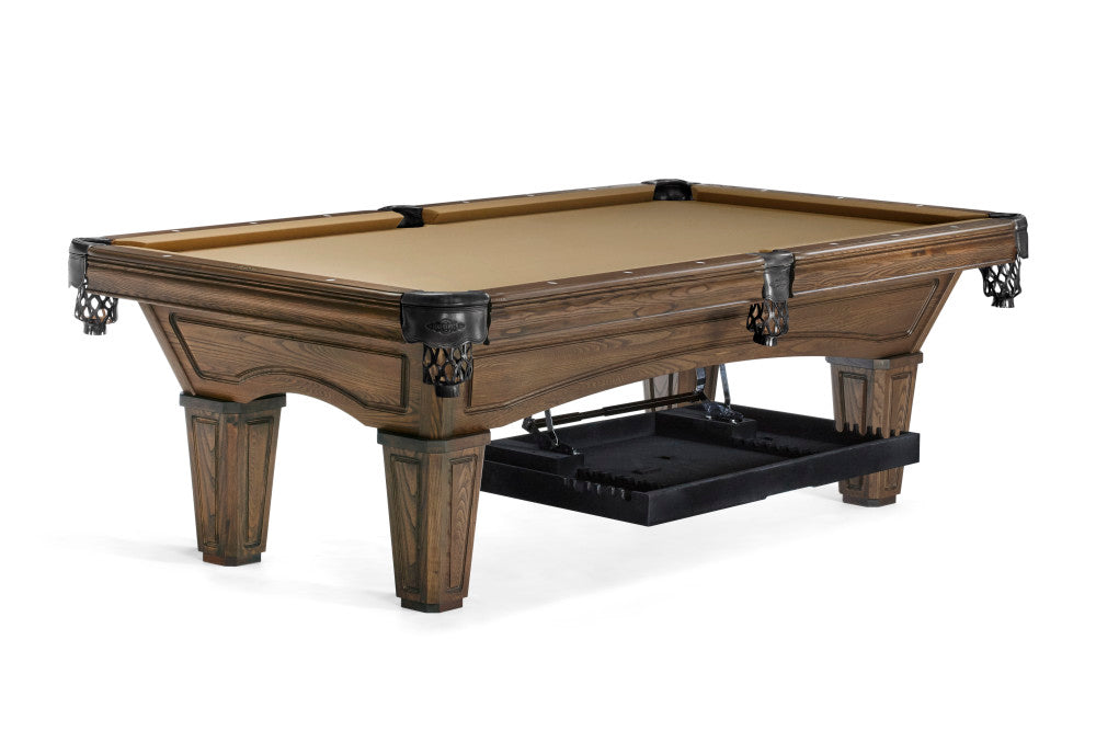 Glenwood Tapered Leg Pool Table in Coffee - photo 9