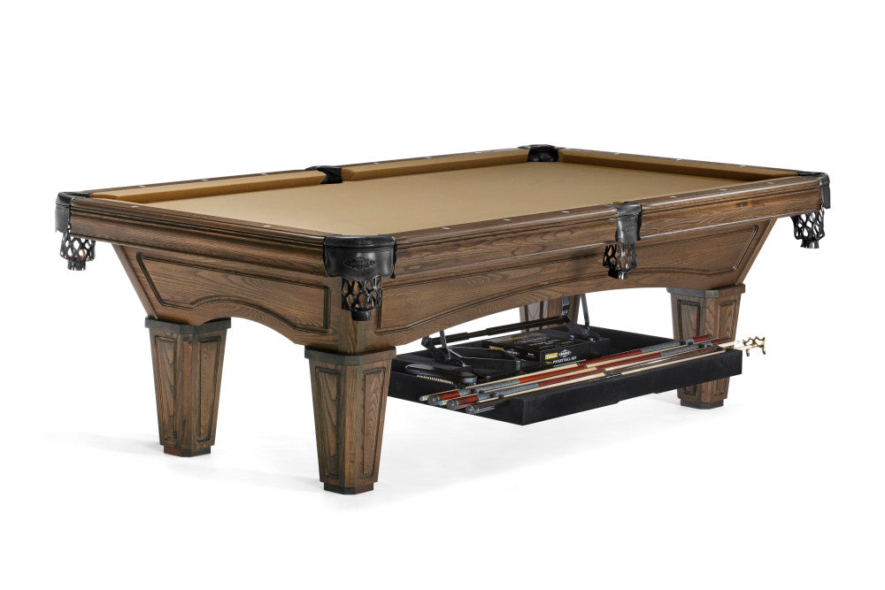Glenwood Tapered Leg Pool Table in Coffee - photo 3
