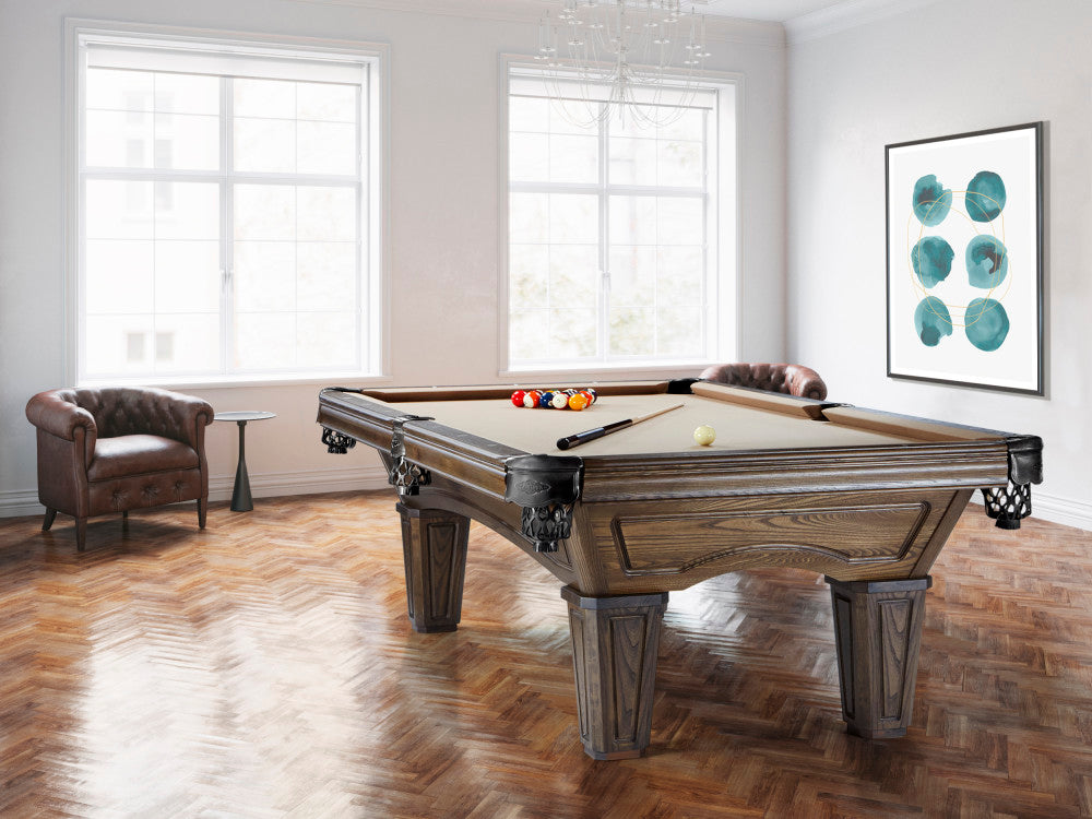 Glenwood Tapered Leg Pool Table in Coffee - photo 8