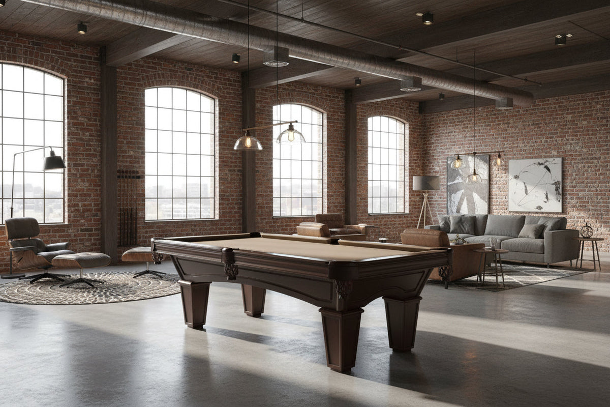 Glenwood Tapered Leg Pool Table in Espresso - photo 1
