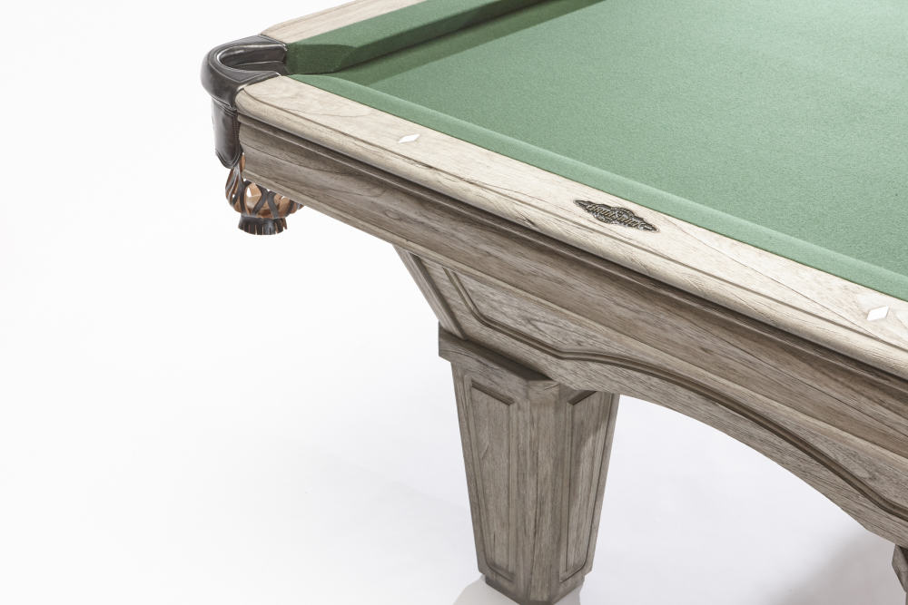 Glenwood Tapered Leg Pool Table in Rustic Grey - photo 4