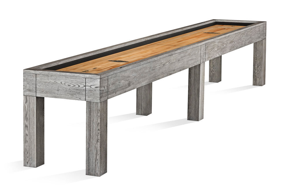Sanibel Shuffleboard Table in Rustic Grey - photo 1