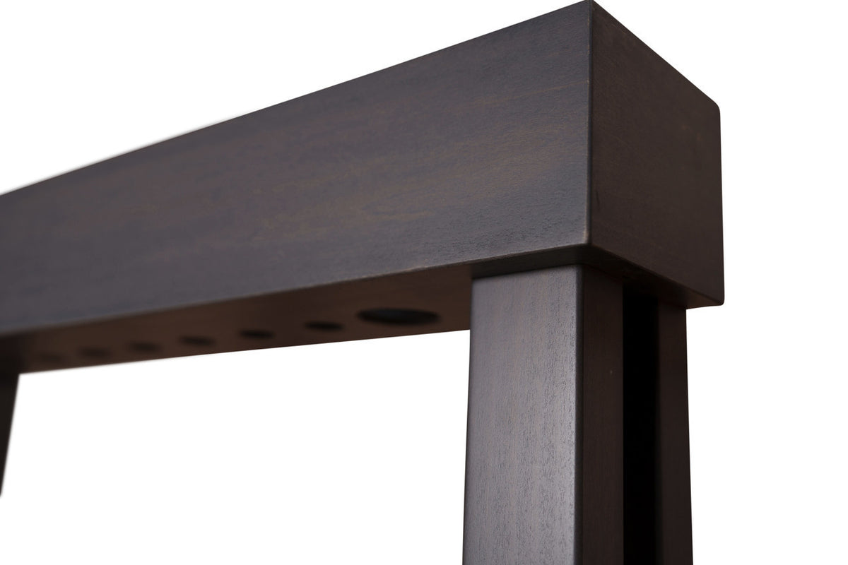 Natural Billiard Cue Wall Rack