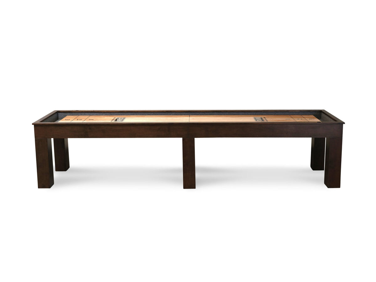 Paula Parsons Shuffleboard Table in Antique Coffee