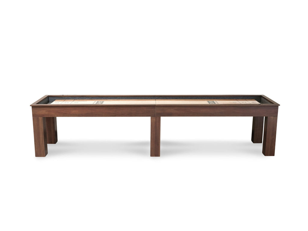 Paula Parsons Shuffleboard Table in Grey Walnut