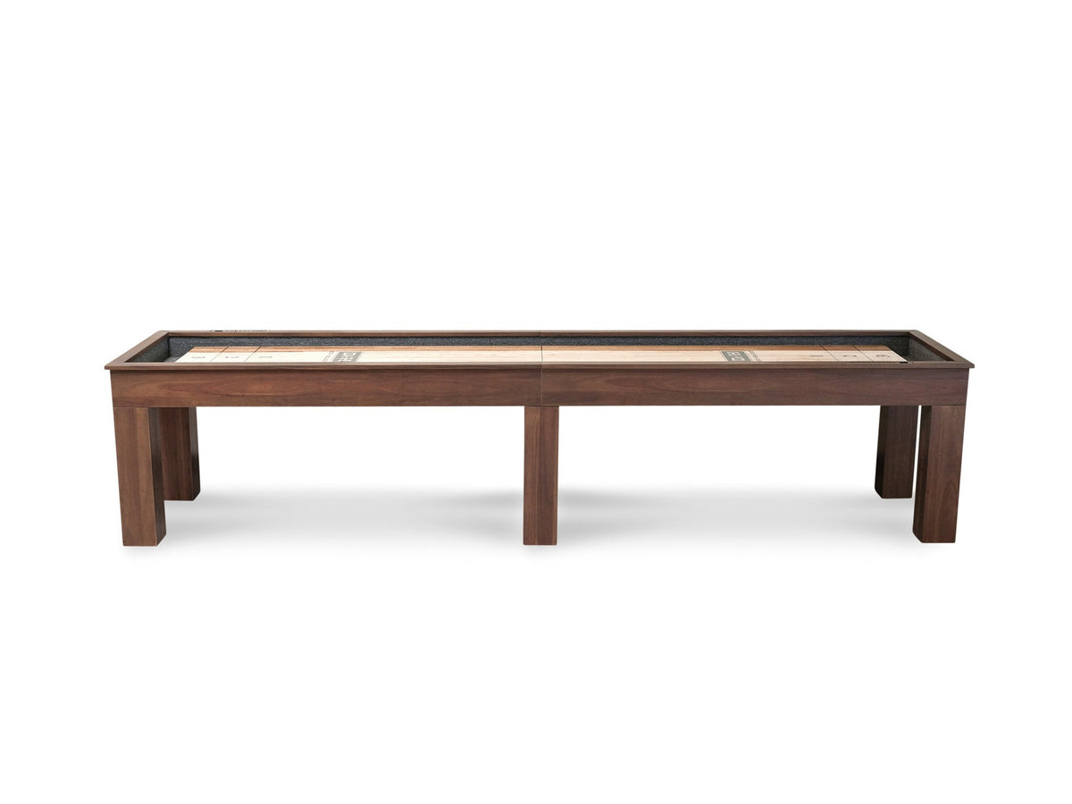Paula Parsons Shuffleboard Table in Grey Walnut