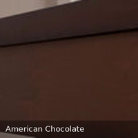 American Chocolate finish sample