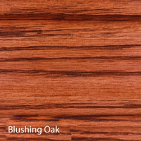 Blushing Oak finish sample
