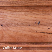 Coffee Maple-Distressed finish sample