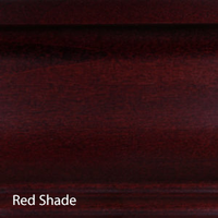 Red Shade finish sample