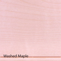 Washed Maple finish sample