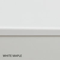 White Maple finish sample